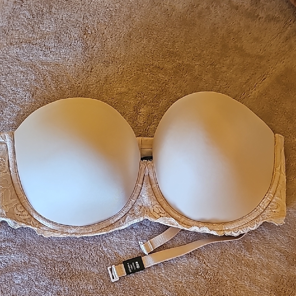 Torrid Beige Strapless Bra